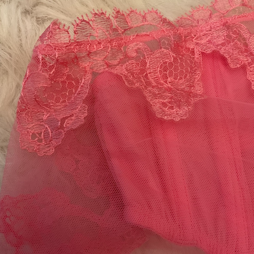 Victoria’s Secret Sheer Floral Teddy - Picture 5 of 5